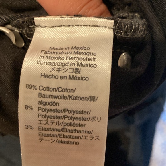 Women’s J.Crew, dark blue denim high-rise toothpick jeans size 33 - Picture 9 of 9